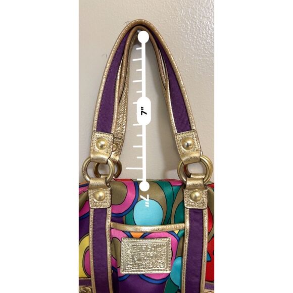 Coach Poppy Pop C Glam tote bag - Picture 10 of 11